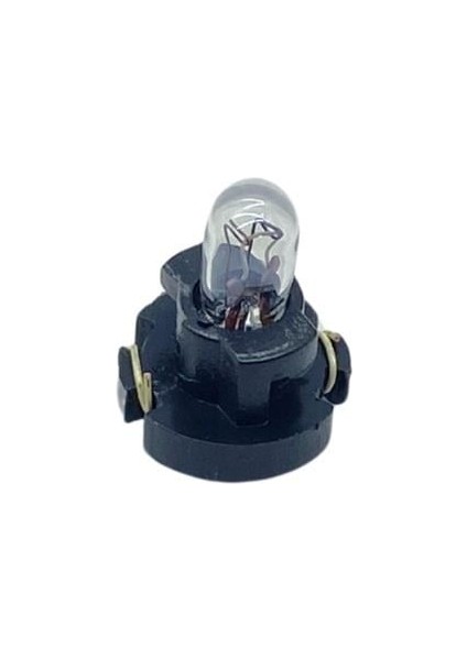 Premıum 12V Duylu Gösterge Ampulü Dipsiz 0.91 W (MF15) (Siyah Duy) Japon Tip (1 Ad)