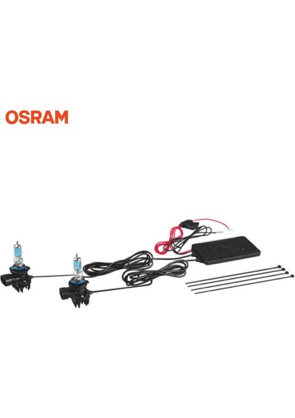 12V Hb3 Ampul (7 Renkli LED Ambiyans--Sese Duyarlı-Bluetooth)