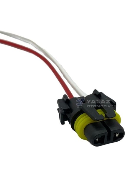 H27/H8 Ampul Soketi (Kablolu) (Açık Tip)