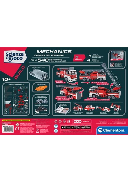 75068TR Mekanik Laboratuvarı - Itfaiye Aracı +10 Yaş indirimleri