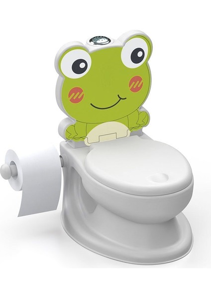 7238 Kurbağa Eğitici Klozet -Dolu Oyuncak