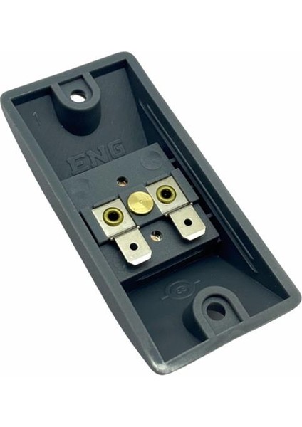 DURACAK İKAZ BUTONU DÜZ TİP GRİ (DİK) (81*38 MM)
