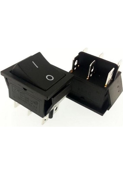 Tuşlu Anahtar Işıksız Kare (Büyük Boy) (6 Fiş) (On-Off) modelleri