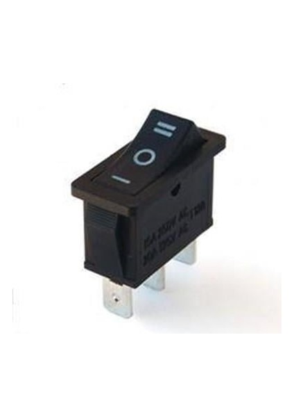 Tuşlu Anahtar Dar Tip (On-Off-On)