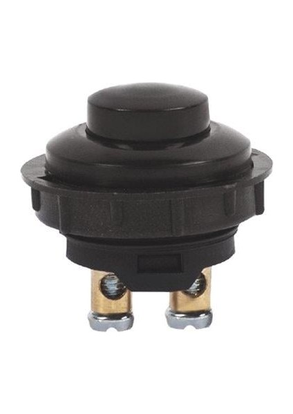 BUTON (VİDALI) (25 MM) SİYAH