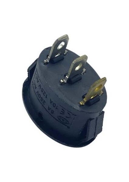 TUŞLU ANAHTAR MİNİ OVAL IŞIKLI (3 FİŞ) (ON-OFF) KIRMIZI fiyatları