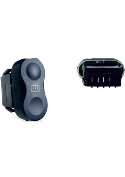 Arka Cam Rezistans Anahtarı (4 Fiş) Dacıa Duster/sandero
