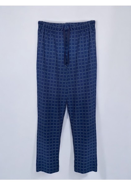 Erkek %100 Pamuk Yüksek Kalite Rahat Cepli Pijama Altı