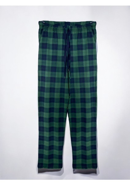 Erkek %100 Pamuk Yüksek Kalite Rahat Cepli Pijama Altı