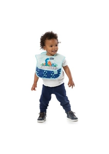 Superbib Önlük 3'lü Paket - Hangry, Dinosaurs, Blue Tropic fırsatları