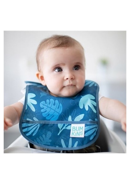 Başlangıç Önlüğü (3-9 Ay) 2li Paket - Dinosaurs & Blue Tropic fiyatları