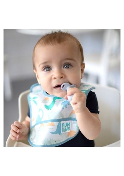 Başlangıç Önlüğü (3-9 Ay) 2li Paket - Dinosaurs & Blue Tropic indirimleri