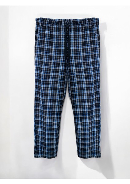 Erkek %100 Pamuk Yüksek Kalite Rahat Cepli Pijama Altı