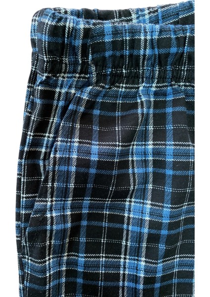 Erkek %100 Pamuk Yüksek Kalite Rahat Cepli Pijama Altı