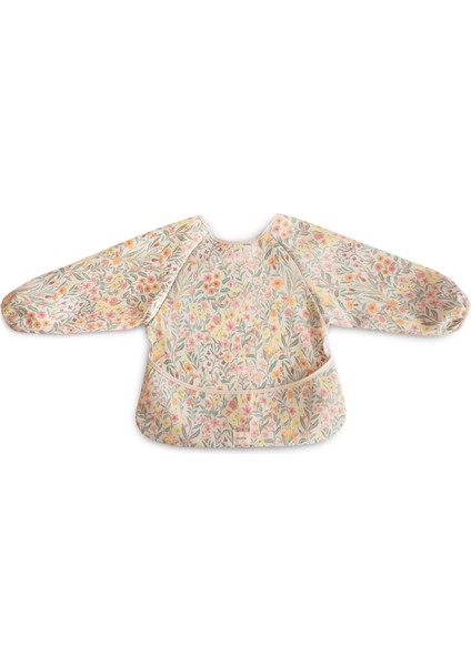 Uzun Kollu Önlük - Pastel Blooms