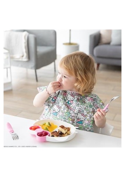 Kısa Kollu Önlük (1-3 Yaş) - Sanrio Hello Kitty fırsatları