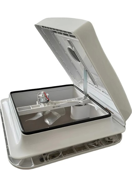 12V 32X32CM Fanlı Karavan Tavan Heki