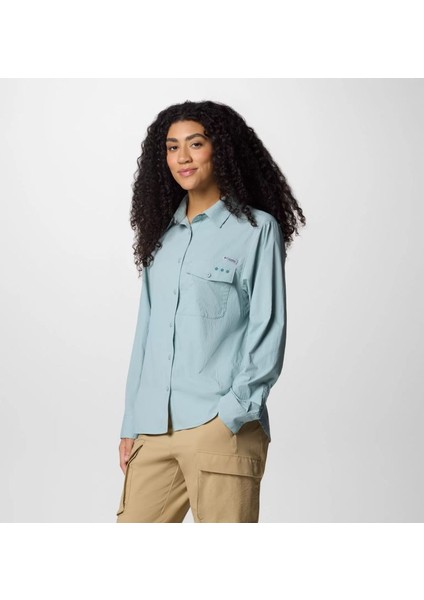 Women's Pfg Wild Cast™ Long Sleeve Shirt Kadın Uzun Kollu Gömlek FL9602 modelleri