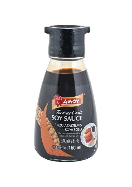 Tuzu Azaltılmış Oval Soya Sosu