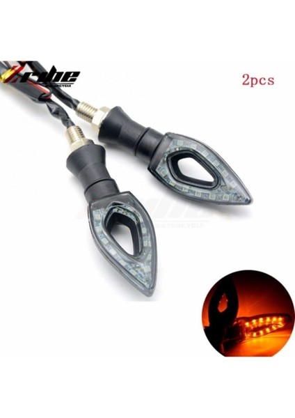 Motosiklet Ledli Üçgen Sinyal [sarı Işık] 2 Adet fiyatları