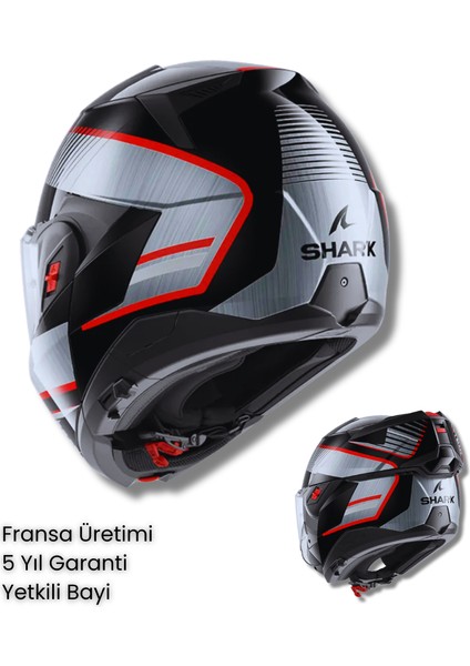 Oxo Sıkter Tam Çene Açılır Kask