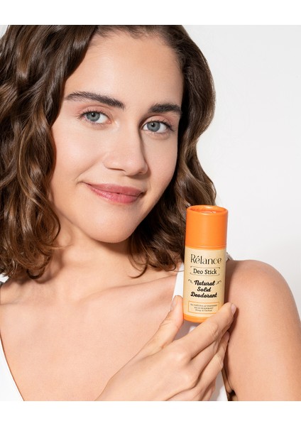 Roll On Deo Balm Stick Orange Doğal Koltuk Altı Deodorant Vegan Unisex 50 g fırsatları