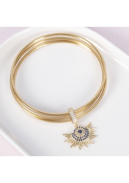 Lacivert Taşlı Çelik Ajda Charm NUR-AC000015 fiyatları
