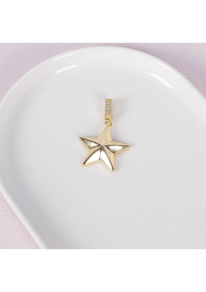 Yıldızlı Çelik Ajda Charm NUR-AC000006
