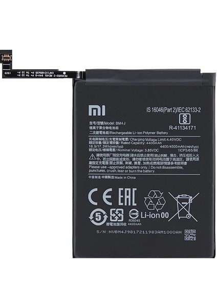 Xiaomi Redmi Note 8 Pro - Bn 4j - Uyumlu Batarya Pil Sıfır