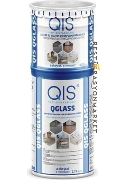 Qglass Sıvı Cam 4lt.