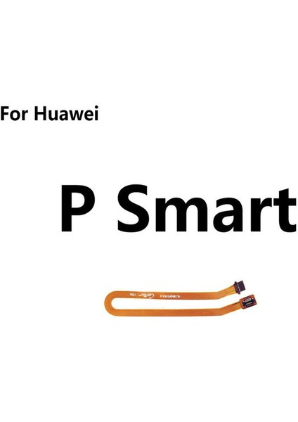 Tkgz Huawei Uyumlu P Smart 2018 Parmak İzi Okuyucu Ara Filmi