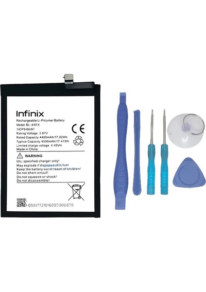 Infinix Zero x Pro Uyumlu Batarya Pil Sıfır Orijinal + Tamir Seti