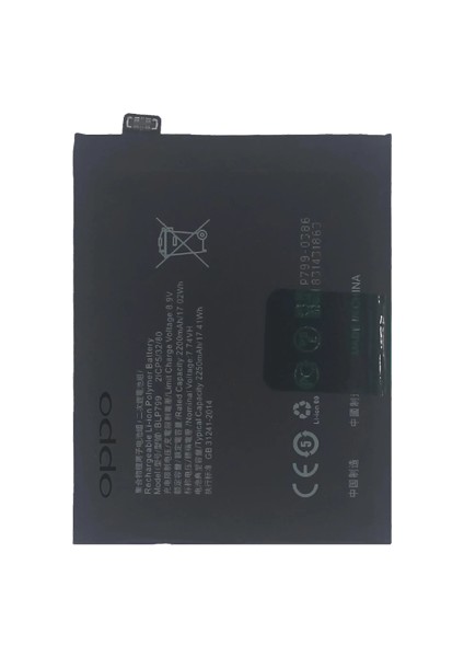 Oppo Realme 7 Pro - BLP799 - Uyumlu Batarya Pil Sıfır