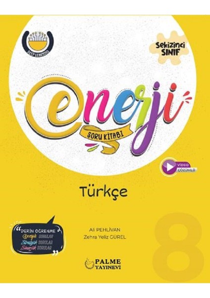 8. Sınıf Enerji Türkçe Matematik Fen Bilimleri Ingilizce Soru Kitabı (4 Kitap) Yeni fiyatları