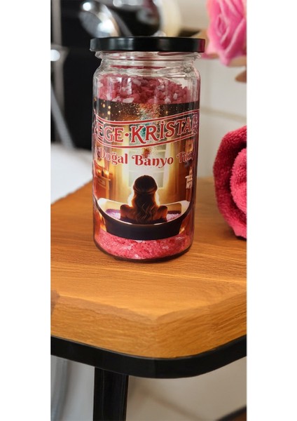 Gül Aromalı Banyo Tuzu 250 gr