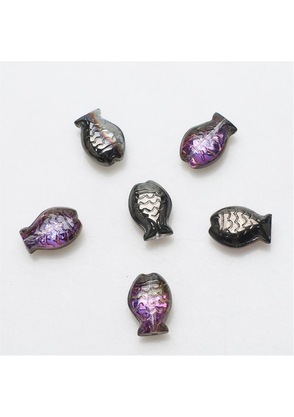 60 Adet Kristal Kolye Balık Şekli 10X14MM Cam Boncuk Takı Tedarikçisi (Yurt Dışından)