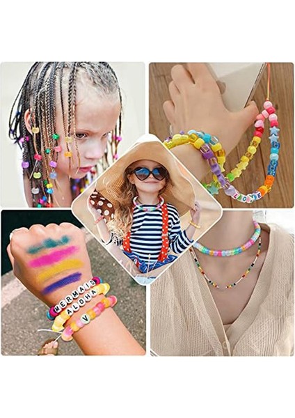 1900 Adet Karanlıkta Parlayan Boncuk Karışımı 9 Renk Parlayan Boncuk (Yurt Dışından) modelleri