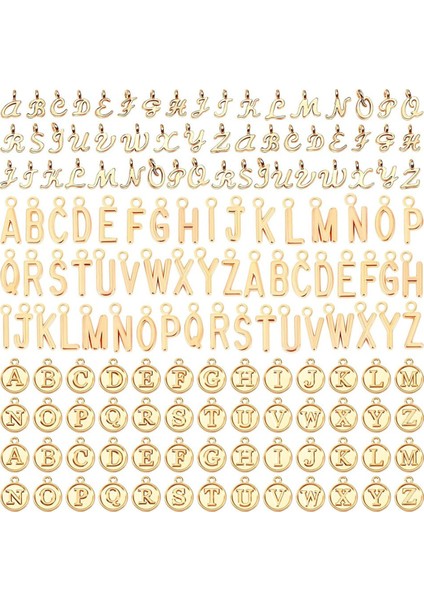Harf Charms Abc Harf Charms Dıy Bilezik Kolye Takı B (Yurt Dışından)