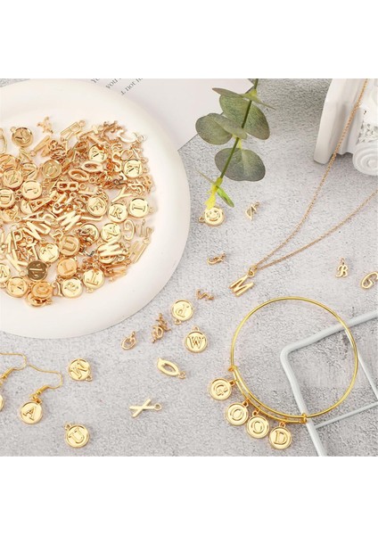 Harf Charms Abc Harf Charms Dıy Bilezik Kolye Takı B (Yurt Dışından)