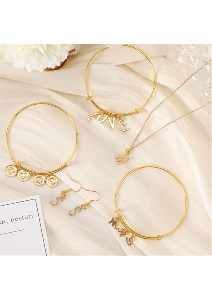 Harf Charms Abc Harf Charms Dıy Bilezik Kolye Takı B (Yurt Dışından)