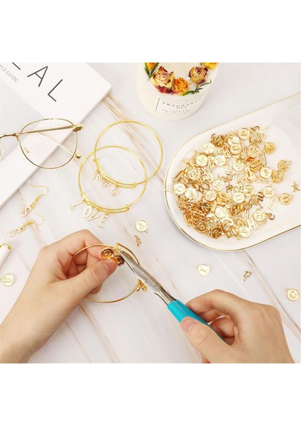 Harf Charms Abc Harf Charms Dıy Bilezik Kolye Takı B (Yurt Dışından)