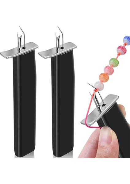 Güvenli Düğümler Oluşturmak Için 2 Parça Mücevher Boncuk Düğümleme Aracı (Yurt Dışından)
