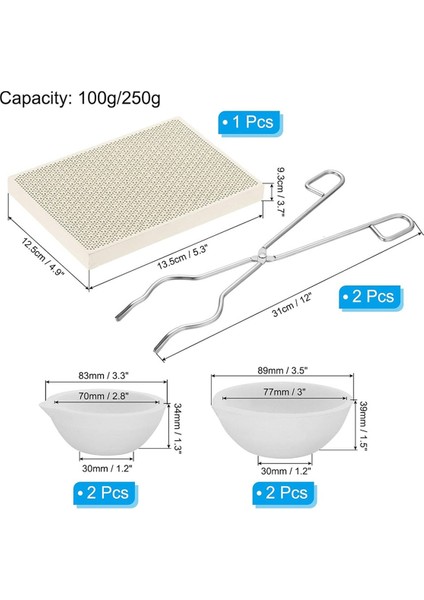 100G 250G Eritme Potaları Pota Takımı Küçük Pota Kasesi (Yurt Dışından)