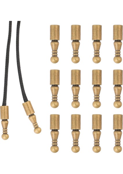 12 Adet Bolo Bağlama Ucu Yedek Uç Kapakları Giysi Dekorasyon Zinciri C (Yurt Dışından)