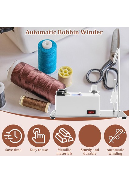 Otomatik Bobin Sarıcı Elektrikli Iplik Sarıcı Abd Fişi (Yurt Dışından)