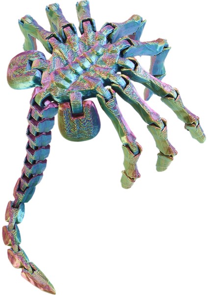 Facehugger Model Tam Eklemli Film Malzemesi Çok Renkli (Yurt Dışından)