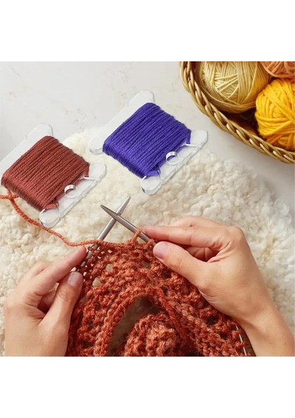 Akrilik Iplik Makaraları Nakış Ipliği Düzenleyici Iplik Tutucu 10 Adet (Yurt Dışından) fiyatları