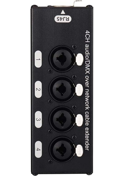 4 Kanallı 3 Pinli Xlr Ses ve DMX512 Ağ Sinyal Genişletici Dişi (Yurt Dışından)