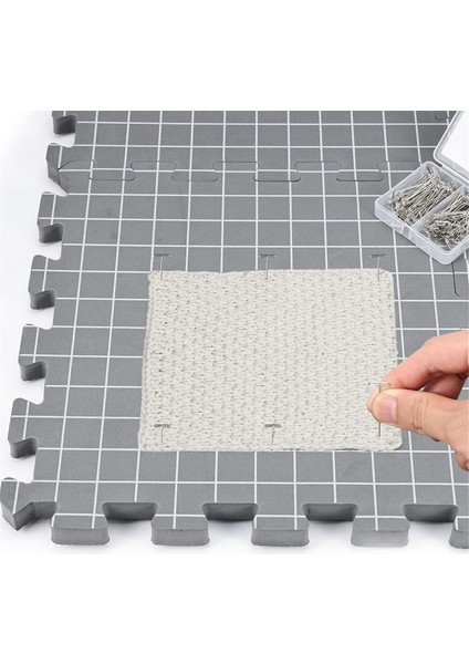 Örgü ve Tığ Işi Projesi Için Blokaj Matları Blokaj Tahtaları Gri (Yurt Dışından) fırsatları