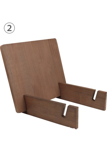 Vinil Plak Saklama Tutucusu Masif Ahşap Stand Masaüstü Ekranı (Yurt Dışından)